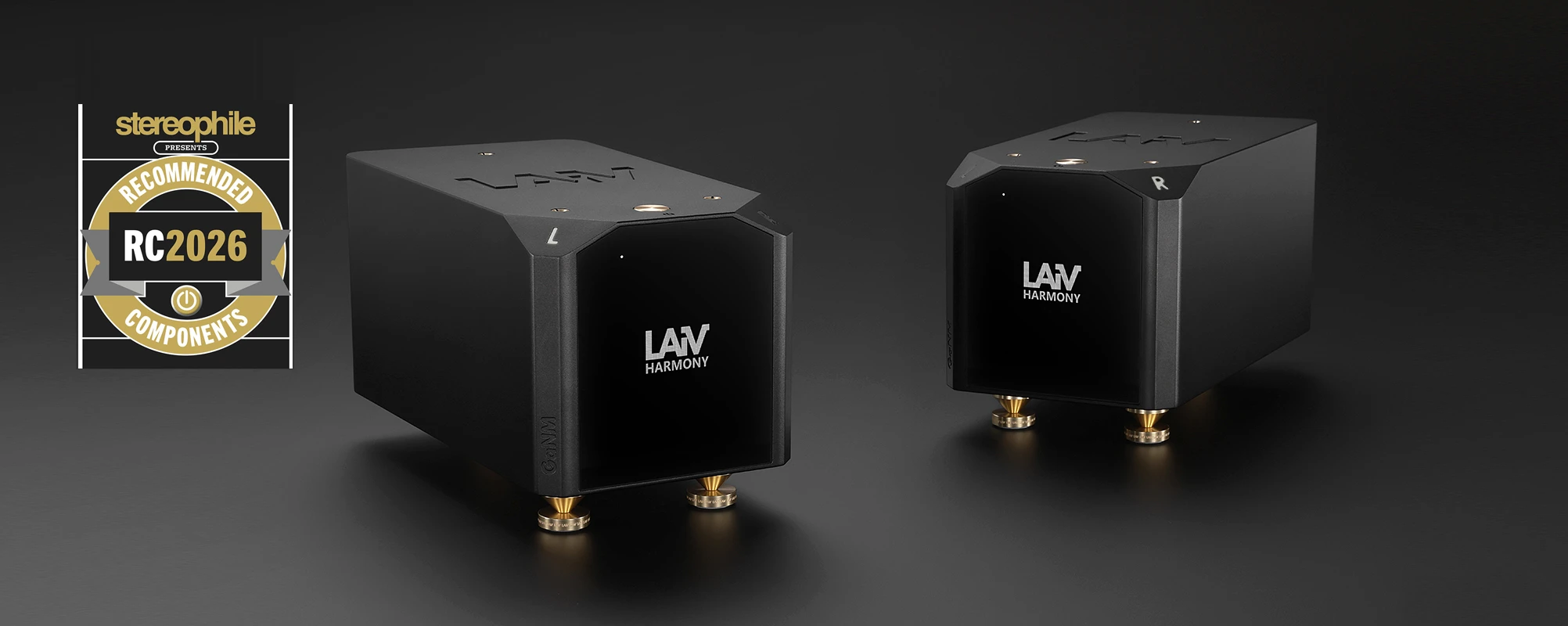 Monobloky LAiV Harmony GaNM ve Stereophile