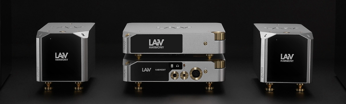 LAiV Harmony DAC & HP2A & GaNM v HiFi Voice