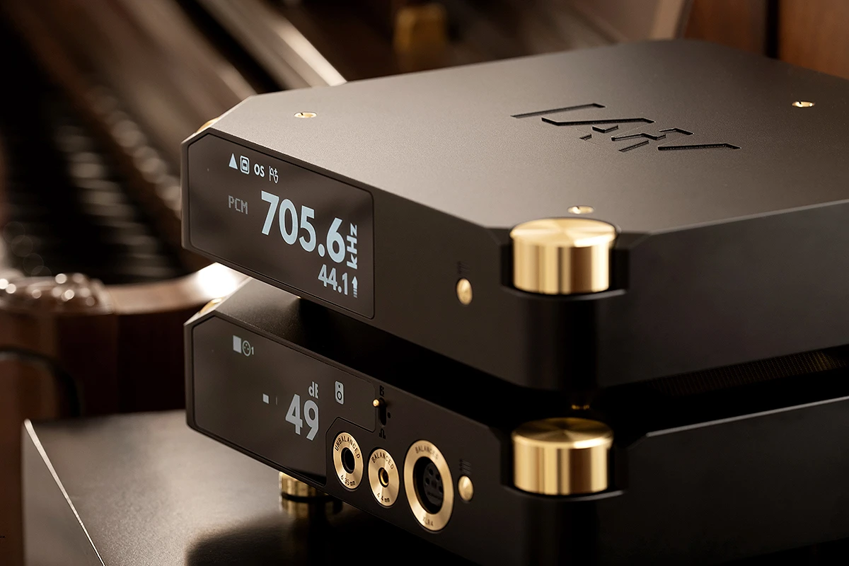 LAiV Harmony DAC & HP2A & GaNM v HiFi Voice