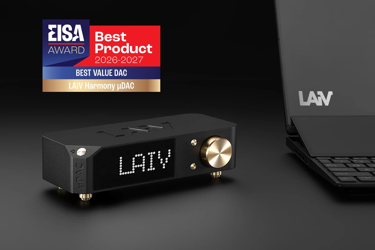 LAiV Harmony µDAC získal ocenění EISA – D/A převodník s nejlepším poměrem cena/výkon 