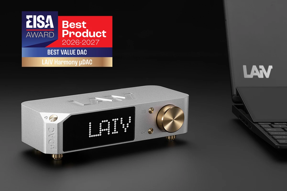 LAiV Harmony µDAC získal ocenění EISA – D/A převodník s nejlepším poměrem cena/výkon 